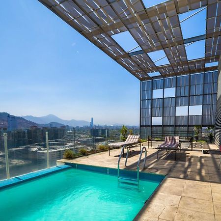 Tribeca Twin Room - Studio With Pool, Wifi, Ac Santiago de Chile Bagian luar foto