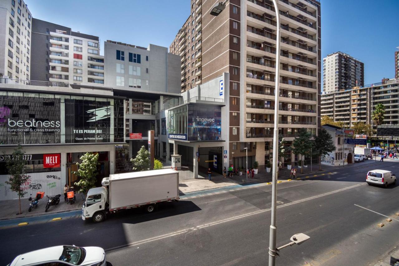 Tribeca Twin Room - Studio With Pool, Wifi, Ac Santiago de Chile Bagian luar foto