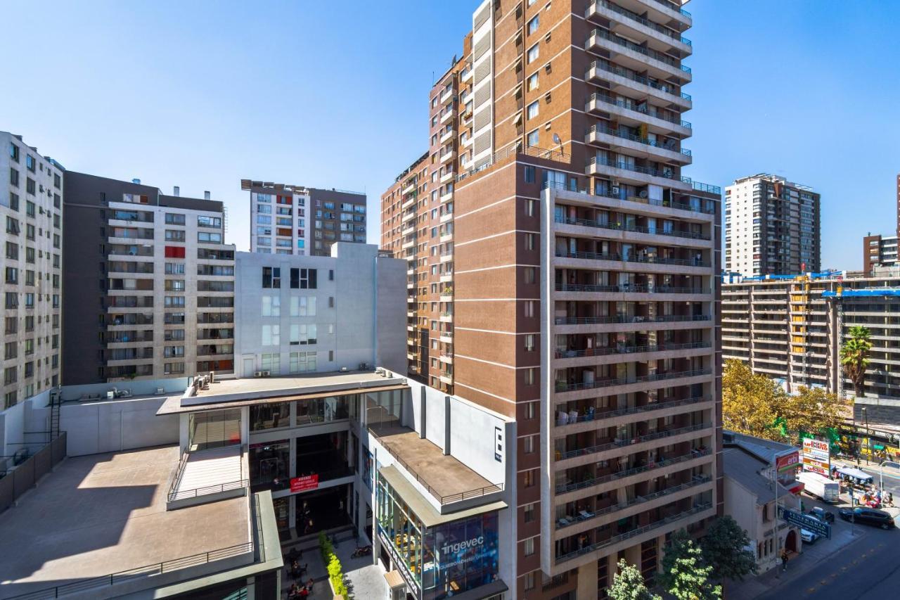 Tribeca Twin Room - Studio With Pool, Wifi, Ac Santiago de Chile Bagian luar foto