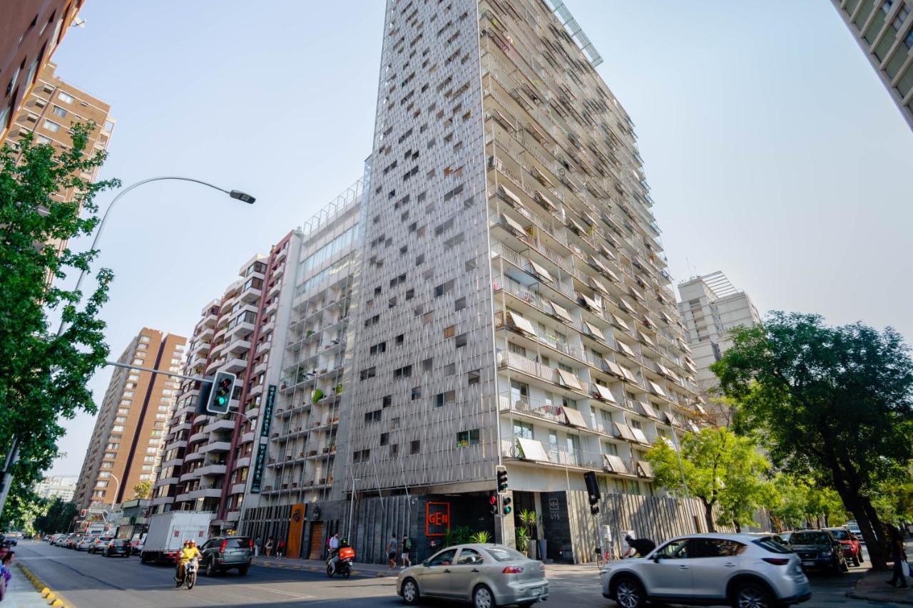 Tribeca Twin Room - Studio With Pool, Wifi, Ac Santiago de Chile Bagian luar foto